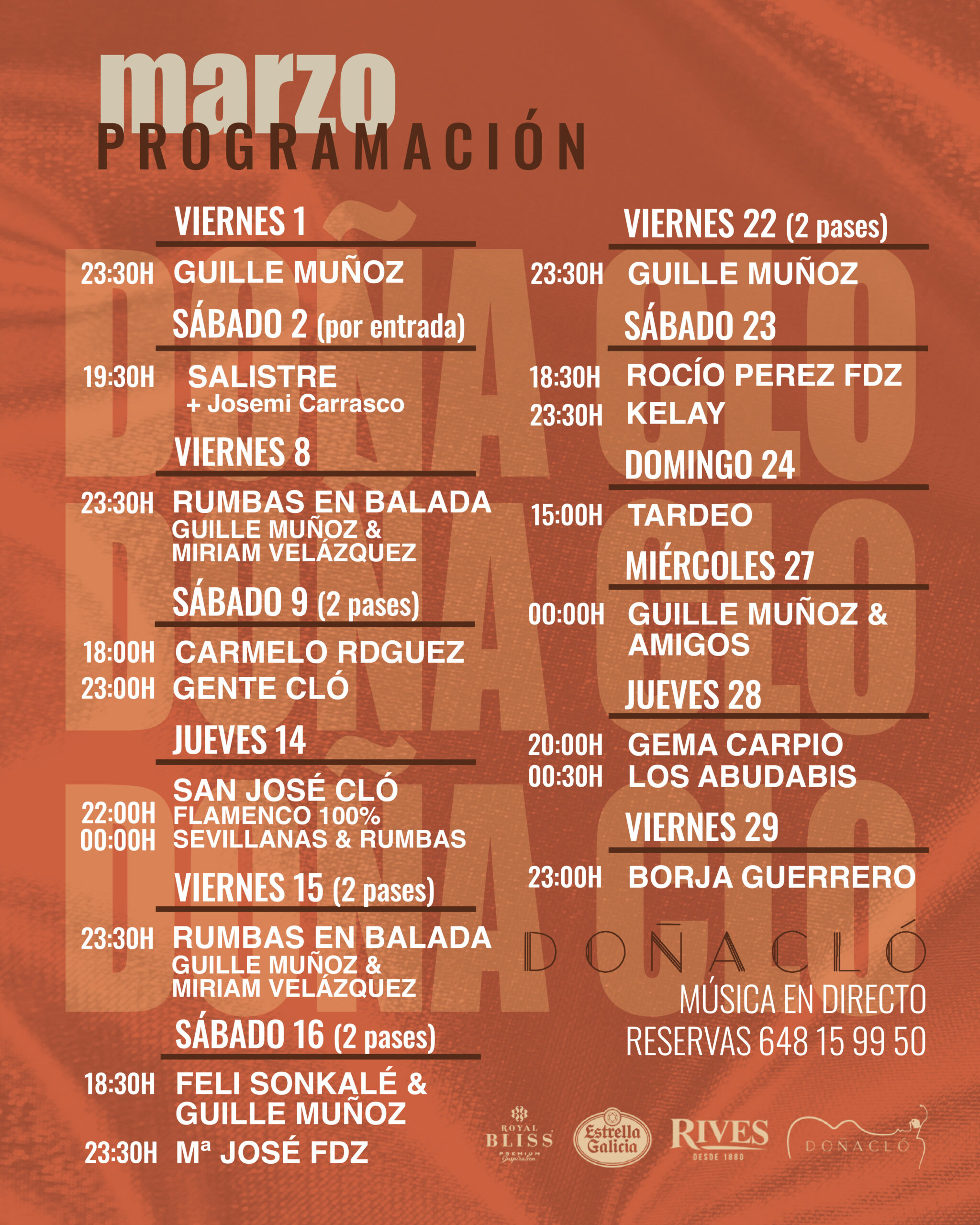 Programa marzo