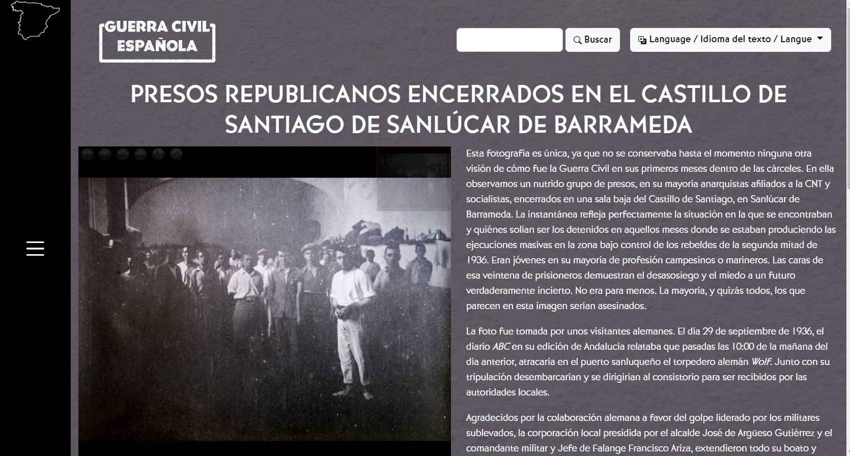 web museo guerra civil