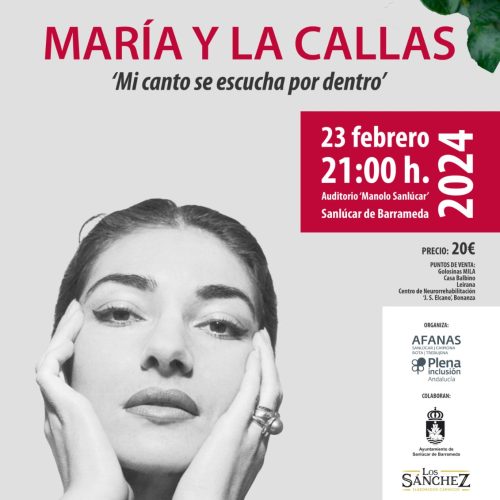 María y La Callas ‘ Mi canto se escucha por dentro’