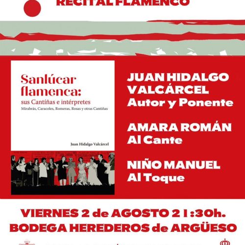 Presentación de libro y recital flamenco