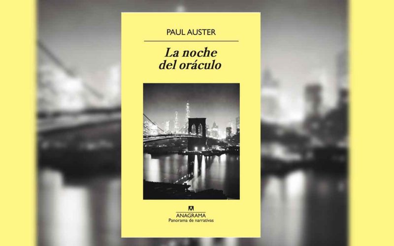 ‘La noche del oráculo’, de Auster, en la Tertulia del Círculo